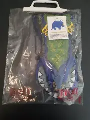 vintage NOS Styracosaurus children's puppet glove mitt. Troll book clubs.