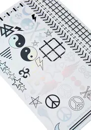 [Love And Madness] Holographic Classic Flash Tattoos