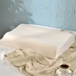 LA BELLE 斯里蘭卡 乳膠枕 60X40CM 格蕾寢飾 天然透氣 工學 舒壓 枕頭