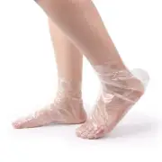 200pcs Foot Paraffin Wax Bath Liners, Plastic Hot Wax Therapy Bags Covers