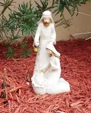 Holy Family / Nativity 10-1/4" Statue