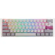 Ducky One 3 Mist Grey Mini RGB Hot-Swap Keyboard Cherry Silver