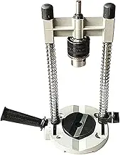 Drillling Guide Electric Drill Stand with Drill Chuck 45-90 Degree Spring Quickly Portable Multi Angle Drill Press Woodworker