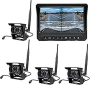 PNI TRK504 Wireless Video Surveillance kit for Truck DVR with LCD Monitor and 4 Cameras