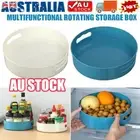 Rotating Round Spice Storage Rack Tray Turntable Kitchen Holder FV