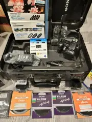 New Sony Cyber-Shot DSC-H7 Bundle: Case, Filters, Fader, Sony Lens, 3 Chargers +