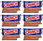 6 PACK - Nestle Crunch Bars, 1.55 Ounces Boxes (Pack of 36)