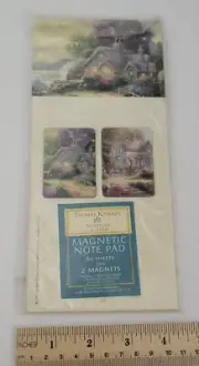 New Memo Pad And Magnets Thomas Kinkade