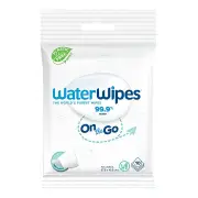 WaterWipes "On the Go" Water-Based Baby Wipes x10