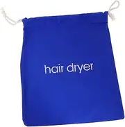Mikinona Canvas Hair Dryer Storage Bag Drawstring Drawstring Bag for Travel Dryer Household Product