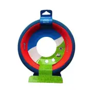 Chuckit FETCH WHEEL Small Dog Fetch Tug-A-War Toy Rolling Frisbee Games 7.5 Inch