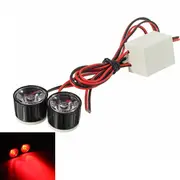 12V Motorcycle Taillight Scooter LED Strobe Light Decorative Bulb 23 GREEN