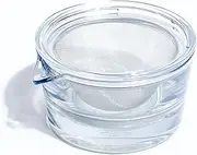 Senchado Tokyo/Clear teapot "TOUMEI KYUSU" / 4oz(120ml) with tea strainer /"Unbreakable", Heat insulating" and "Space-saving"/ Dishwasher safe Bleach is useable/made in Japan/BPA-free
