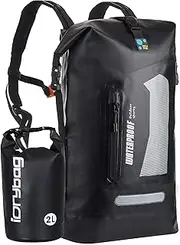 [IDRYBAG] Waterproof Backpack Dry Bag 20L/30L/40L, Floating Dry Backpack Waterproof for Men, Dry Sack Waterproof Bag for Kayak