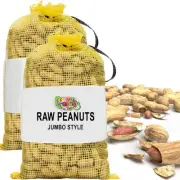 Raw Peanuts, Raw Peanuts in Shell, Great for Boiling, Squirrels Feed, Birds F...