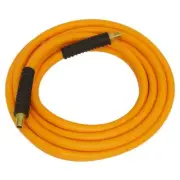 Sealey Air Hose 10m x �8mm Hybrid High-Visibility with 1/4"BSP Unions AHHC10