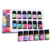 Essential Oil Gift Set 12-bottle 0.13oz Defuse Essential Oils Water-soluble