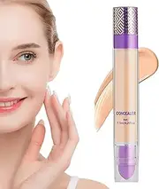 Concealer Stick, 4 in 1 Waterproof Long Lasting Full Coverage Concealer, Radiant Brightening Hydrating Cc Cream Cosmetics 7.5ml for Women
