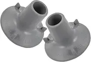 minkissy 2pcs Suction Cup Feet for Shower Bench Bath Stool Strong Grip Replacement Caps for Bathroom Safety Compatible with Smooth Surfaces Like Tiles Soft Rubber Design for Comfort