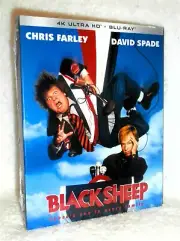 Black Sheep (4K/Blu-ray, 2025) Chris Farley David Spade goofy political comedy