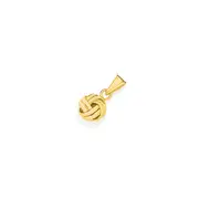 9ct Gold Knot Stud Pendant