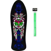 Powell Peralta Skateboard Deck Steve Saiz Totem Blacklight Old School + rails