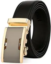 JingHaoZ25 Belts for Men Genuine Leather Belt for Dress & Jeans Big and Tall Size S-9XL