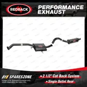 Redback 2 1/2" Cat Back System 1 Outlet Rear for Holden Commodore VN VP VR VS