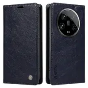 YIKATU YK-006 For Xiaomi 14 Ultra Wallet Case Magnetic Closure Leather Litchi Texture Phone Cover