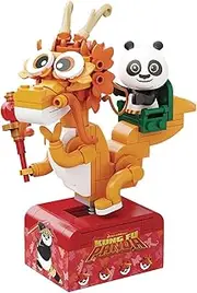 Kung Fu Panda - Po on SkateKart Figure (186pcs)