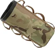 Kisangel Gas Tank Protector Portable Cover Camping Gas Cans Cylinder Case Gas Tank Bags Practical Bag Storage Bag Tank Protector Gas Canister Bag Camouflage Oxford Cloth