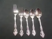 New Oneida Michelangelo Stainless Flatware-5 Pieces