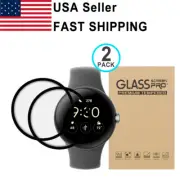 2PCS PMMA 3D Curved Soft Screen Protector For Google Pixel Watch 3 41/45MM