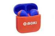 Moki MokiPods Mini TWS Wireless Bluetooth Earphones Kids Volume Limited Red Blue