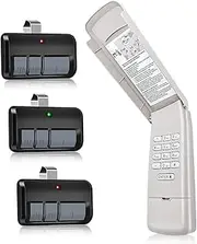 Upgraded 877MAX Garage Door Keypad with 3PCS 893MAX 3-Button garage door opener remote,Repleace 878MAX 377LM 877LM 376LM 977LM Compatible with LiftMaster Chamberlain Craftsman Keyless Keypad Since1993