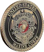 USA Semper Fidells Release The Dogs of War Copper Challenge Coin Value