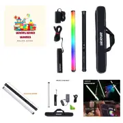 Amaran T2C RGBWW LED Tube Light,20W 2500K-7500K Adjustable RGB Light Wand Sup...