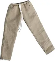 Generic 1/6 Scale Modern Men's Trousers Outfit with Quick-Loading Clothes for 12-inch Collectible Action Figures Doll Accessories , Grayish Yellow