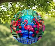 Flamingo 10" Wind Spinner
