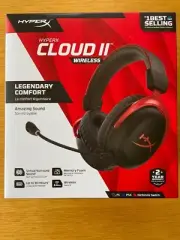 NEW | HyperX | Cloud II WIRELESS Gaming Headset for PC, PS5, and Xbox