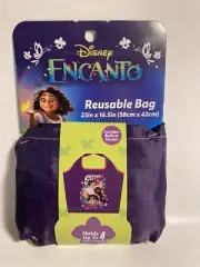 2022 Disney Encanto Sister Goals Reusable Bag Holds 4 Bags Groceries rare