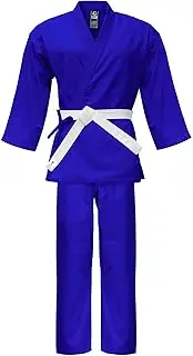 [ULTIMATE FIGHT GEAR] Ultimate - Light Weight Karate Uniform Gi - Kids Adults Unisex Complete Set with Free White Belt
