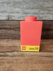 LEGO Classic Brick Silicone Nightlight - Red Color Changing