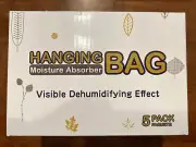 Vacplus Moisture Absorber Packets Fragrance Free 5 Pack Humidity Packs