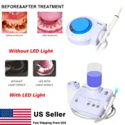 Portable Dental Ultrasonic Piezo Scaler (LED) Handpiece fit Cavitron EMS tips