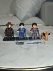 Lego Fallout Lucy Maclean, Maximus, Ghoul, Dogmeat Custom Pad Print Mini figures