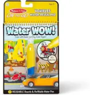 Melissa & Doug On the Go Water Wow! Reusable Water-Reveal Activity Pad - Vehicle