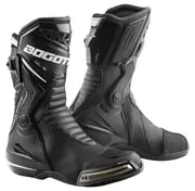 Bogotto Suzuka Motorcycle Boots, black, Size 42 for Men