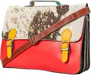 Brissy- Laptop Bag for Women Girls Handbag Genuine Leather Upcycled leather Shoulder Bag Purse Trendy Design Crossbody Purse Kosa Leather 202401235