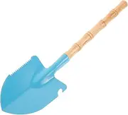 Set Metal Shovels Set for Hand Tools with Wood Handle for Digging Planting and Sandbox Play Durable and Lightweight Design for Outdoor Fun